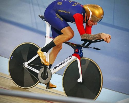 Finalizing the Bicycle Sports Challenge Paint By Numbers Artwork