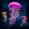 Majestic Jellyfish Paint By Numbers
