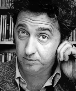 Paolo Sorrentino Black and White Paint By Numbers