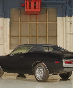 Classic Dodge Charger Paint By Numbers