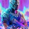 Chadwick Boseman Superhero Paint By Numbers