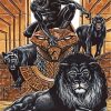 Black Panther Wildlife Paint By Numbers