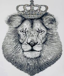 Majestic Lion King Paint By Numbers