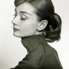 Audrey Hepburn Black and White Paint By Numbers