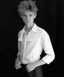 Thomas Brodie Sangster Celebrity Paint By Numbers