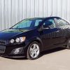 Black Chevrolet Sonic Car Paint By Numbers