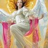 Blonde Angel Wings Paint By Numbers