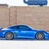 Blue Metallic Porsche 911 Paint By Numbers