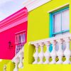 Colorful Bo Kaap Houses Paint By Numbers