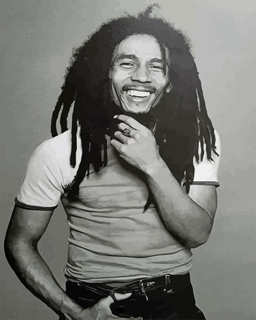 Finalizing Bob Marley Artwork