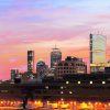 Beautiful Boston Skyline Sunset Paint By Numbers