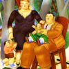 Botero Family Art Paint By Numbers