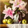 Lily Vase Still Life Paint By Numbers