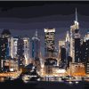 Manhattan Cityscape USA Paint By Numbers