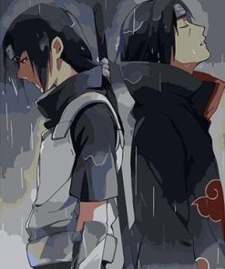Uchiha Itachi Anime Paint By Numbers