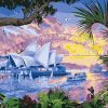 Tropical Sydney Cityscape Paint By Numbers