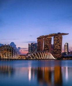 Singapore City Skyline Paint By Numbers