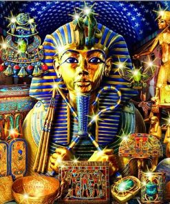 King Tut Egyptian People Paint By Numbers