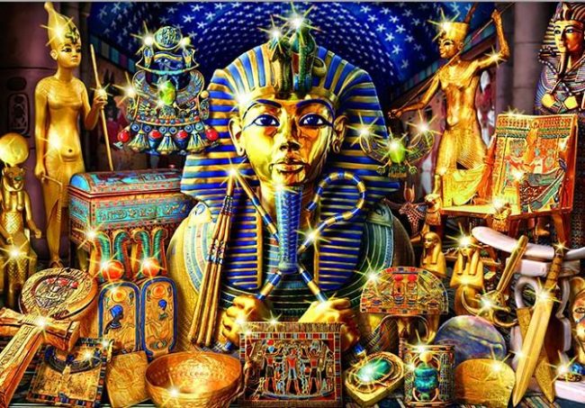 King Tut Egyptian People Paint By Numbers