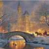 New York Winter Landscape Paint By Numbers