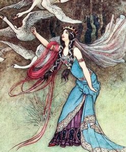 Black Hair Woman Paint By Numbers