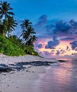 Desert Islands Coastal Scene Paint By Numbers