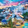 Santorini Greece Cityscape Paint By Numbers