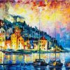 Monaco Cityscape Paint By Numbers