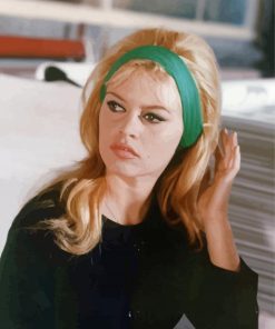 Brigitte Bardot Famous Actress Paint By Numbers