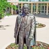 Brigham Young Utah Statue Paint By Numbers