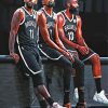 Brooklyn Nets Basketball Stars Paint By Numbers