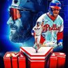 Bryce Harper Baseball Paint By Numbers