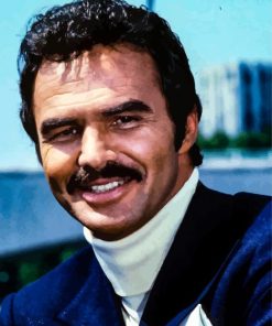 Burton Reynolds Movie Star Paint By Numbers