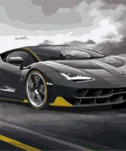 Lamborghini Centenario Vehicle Paint By Numbers