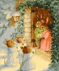 Rabbit Wildlife Paint By Numbers