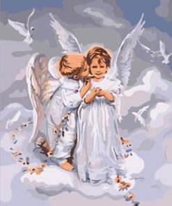 Romantic Angels Lovers Paint By Numbers
