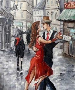 Romantic Couple Tango Paint By Numbers