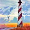 Cape Hatteras Lighthouse North Carolina Paint By Numbers