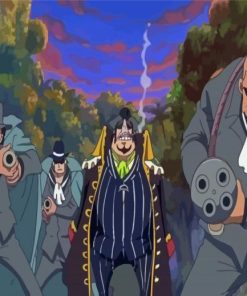 Capone Bege Anime Art Paint By Numbers