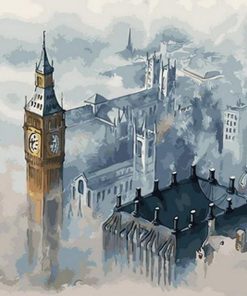 London Cityscape Paint By Numbers