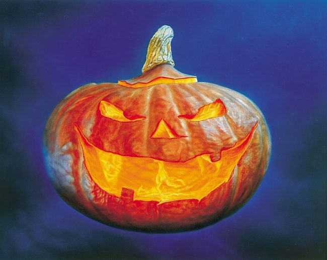 Halloween Pumpkin Still Life Paint By Numbers