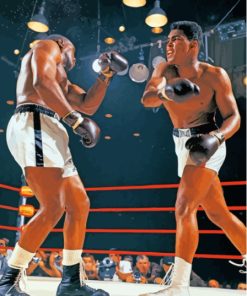 Boxing Legends Cassius Clay Paint By Numbers