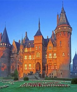 De Haar Castle Utrecht Paint By Numbers