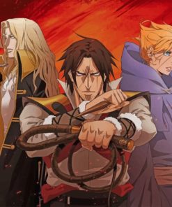 Castlevania Anime Paint By Numbers