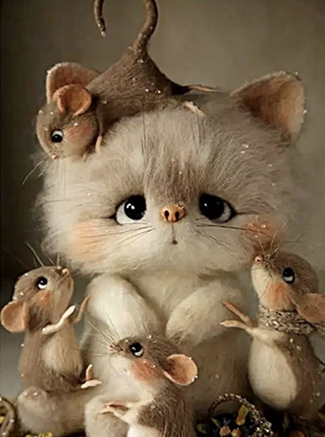 Finalizing the completed Paint by Numbers Artwork