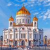 Cathedral Moscow Architecture Paint By Numbers