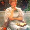 Charles Edward Reading Lady Paint By Numbers