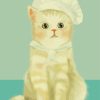 Cartoon Chef Cat Paint By Numbers