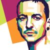 Chester Bennington Pop Art Paint By Numbers