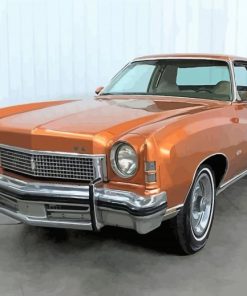 Brown Chevrolet Monte Carlo Paint By Numbers